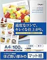 タカ インクジェット100 インクジェット用紙 光沢紙 PX 厚手 L 100枚 | 光沢紙タイプ